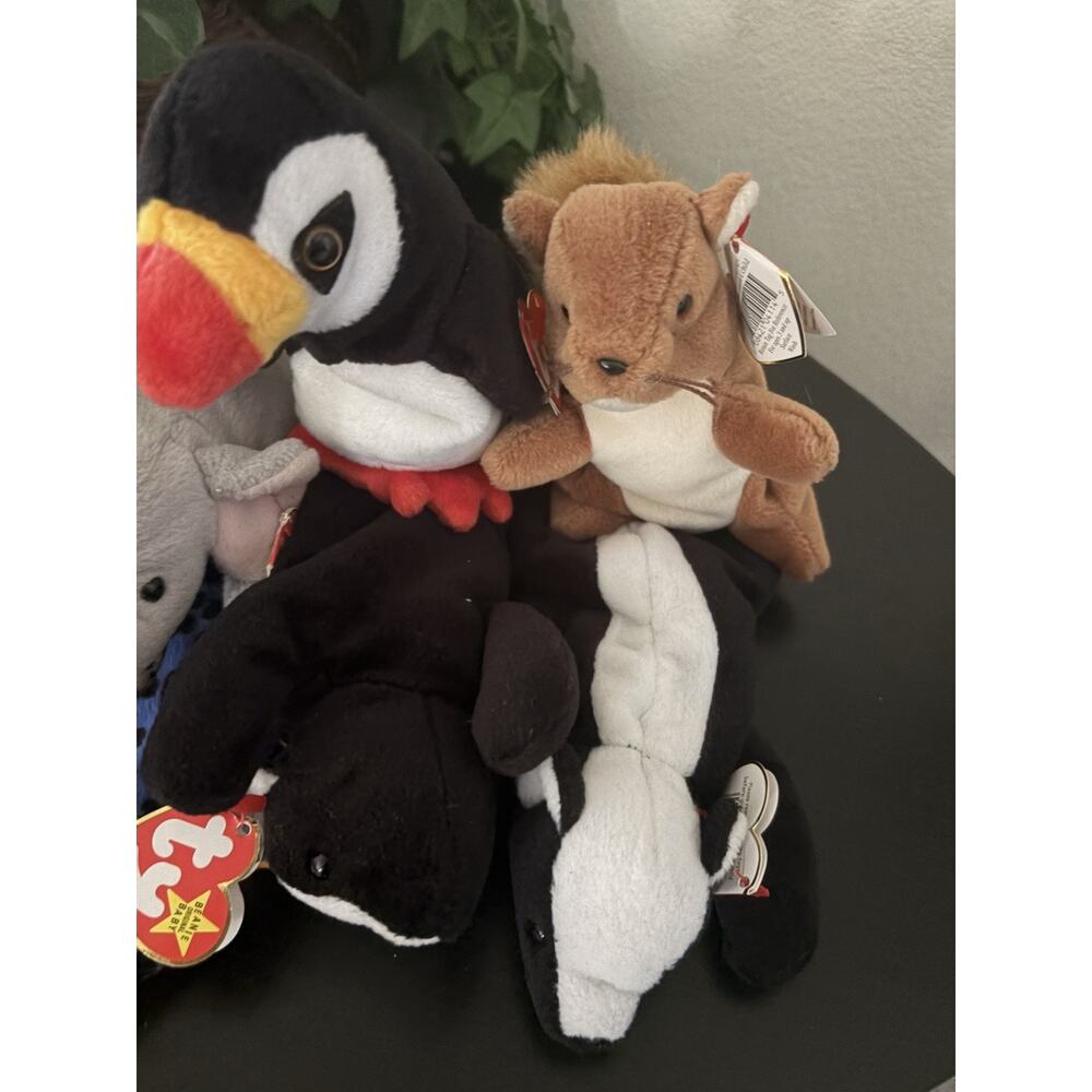 Ty Basket Beanie Babies💜Set of 10 Easter. (226) - Picture 2 of 10